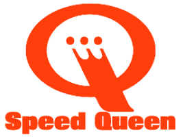 speed queen stacked logo